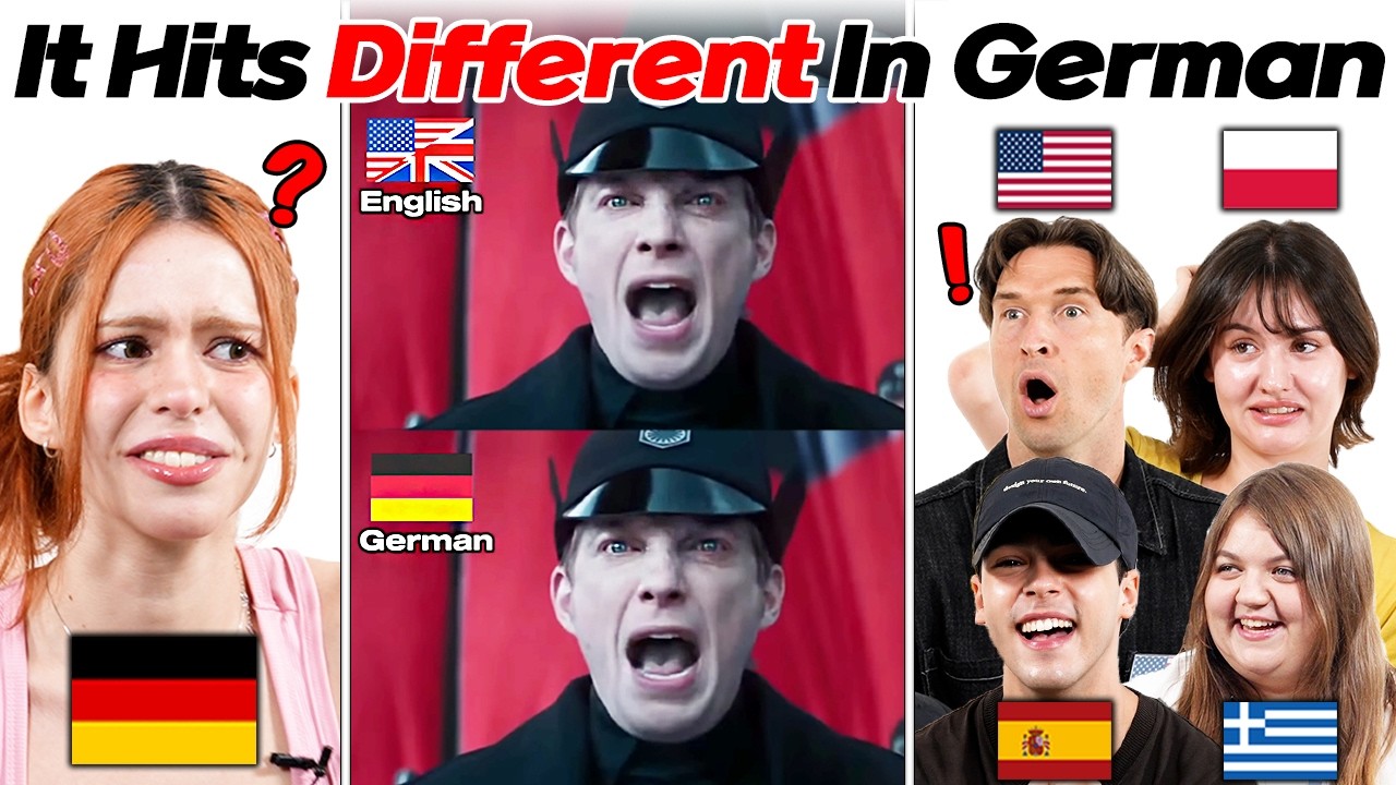 Why Does German Sound So Aggressive?! | Foreigners React To CRAZY Tiktoks About Germany
