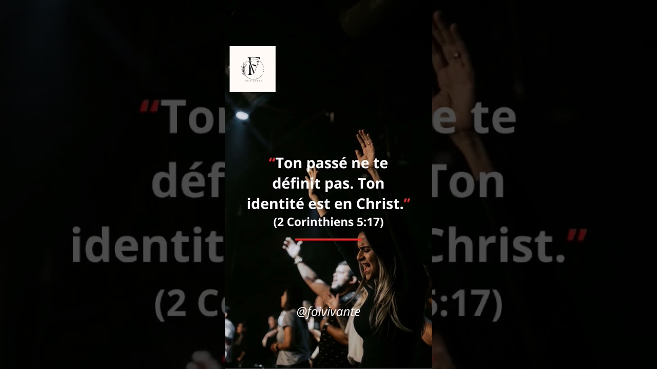 2Corinthiens 5:17 🙏✝️❤️. #confianceendieu #dieufidele #foienaction #jesussaves #foienaction