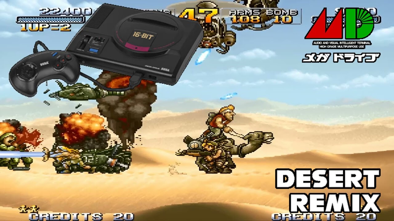 Metal Slug 3 - Desert (Sega Genesis Remix)