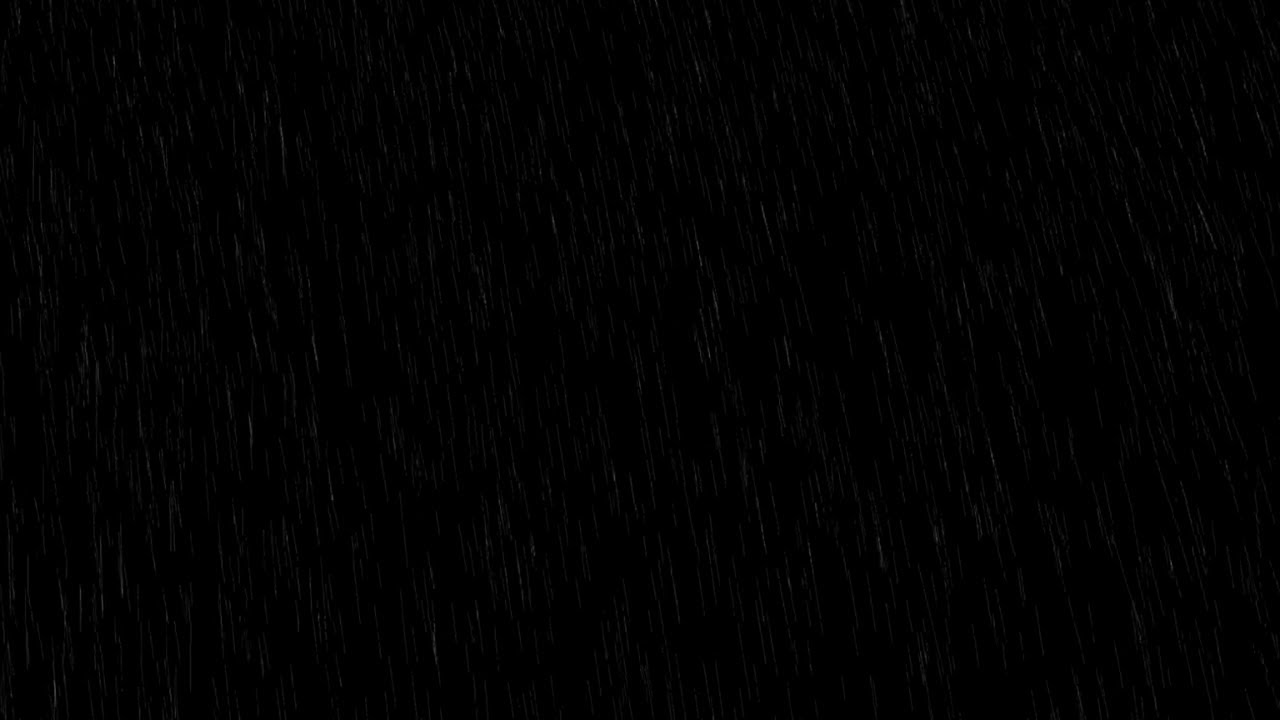Overcome Anxiety & Sleep Fast! Calming RAIN Sounds for Instant Deep Sleep | Black Screen #1