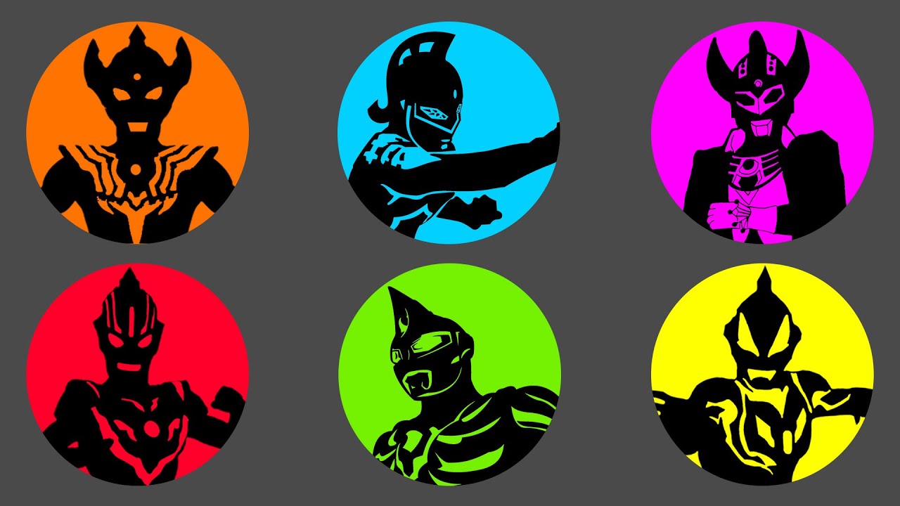 Skibidi Toilet, Ultraman Geed, Titan Tv Man, Titan Cameraman, Siren Head, Ultraman Ribut, Red King