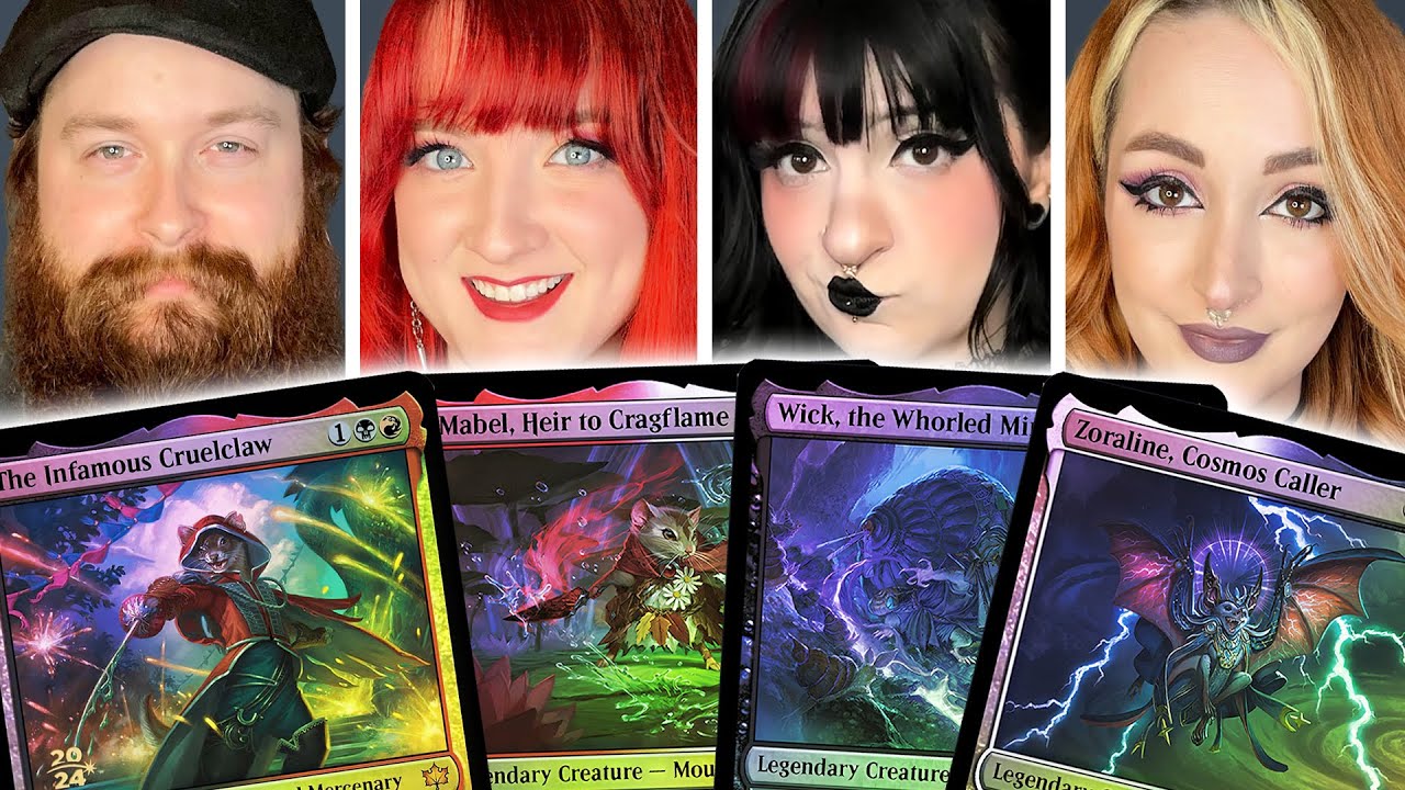 RODENT* RUMBLE! - Mabel vs. Cruelclaw vs. Wick vs. Zoraline | MTG Commander