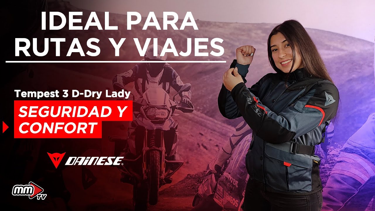 Dainese Tempest 3 D-Dry Lady a toda prueba | Review de producto