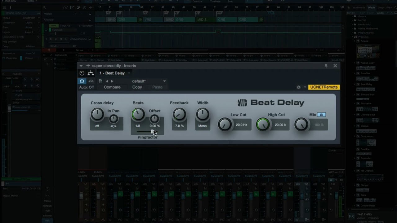Bobby Owsinski's Super Stereo Delay Trick Using Beat Delay