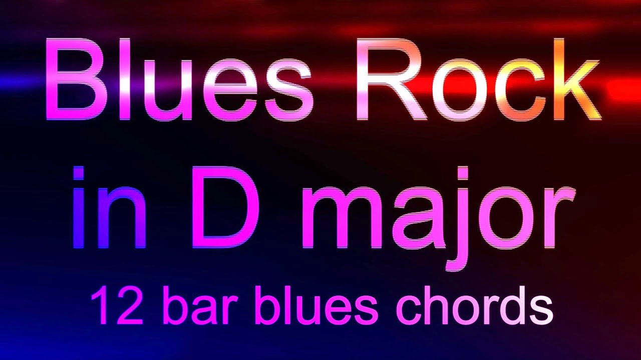 Blues Rock in D major, backing track for Guitar, 12 bar blues,125bpm. Play along and enjoy!