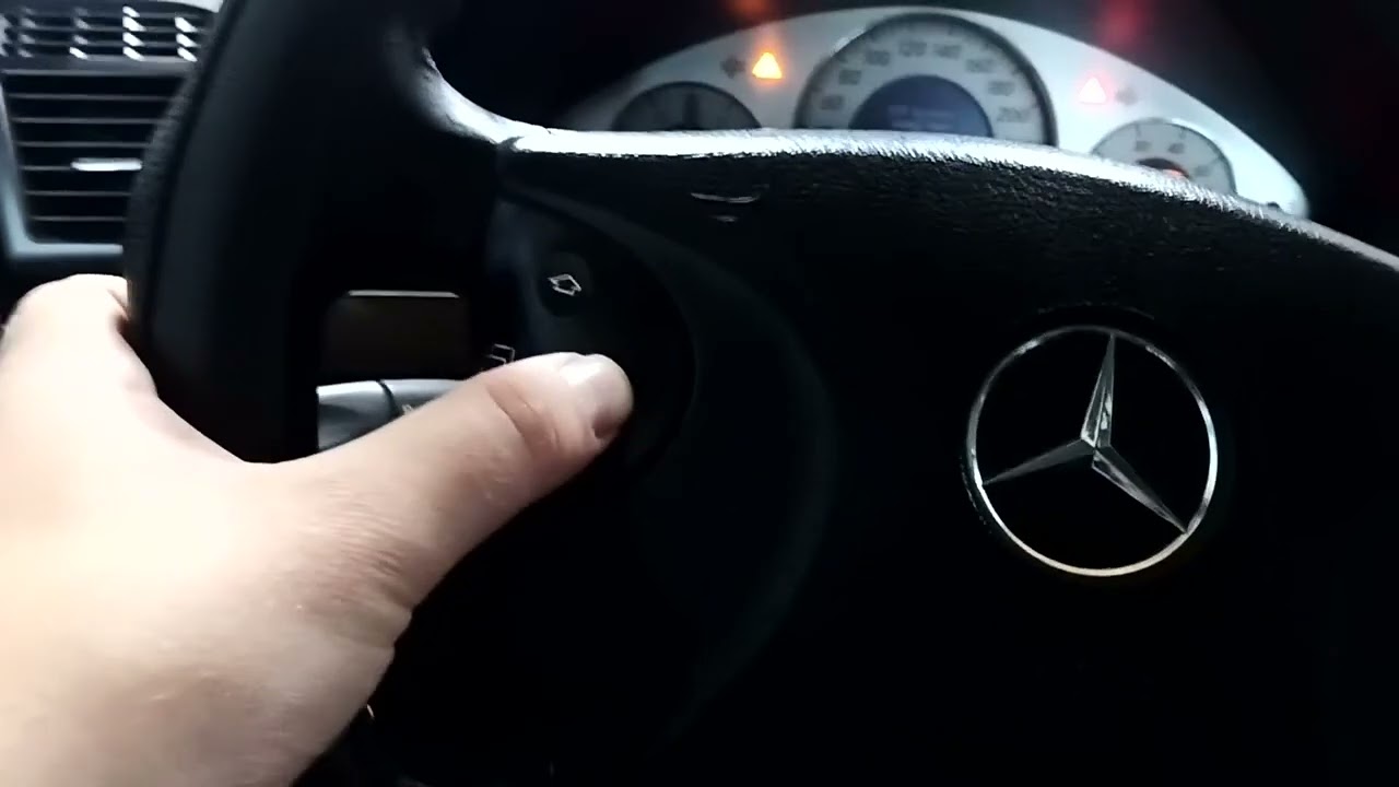 Mercedes w211 отключаем ESP\BAS\ABS в дорестайловых моделях (перезалив)