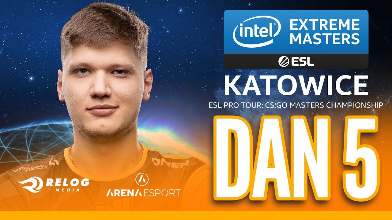 CS:GO ESL IEM Katowice - DAN 5 - SPODEK ARENA | Kassad, S1mple I Leško
