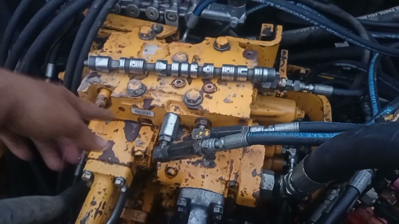 penting!! apa yg terjadi bila ada ksalahan dalam pmasangan spool Valve boom dan arm. simak vidionya.