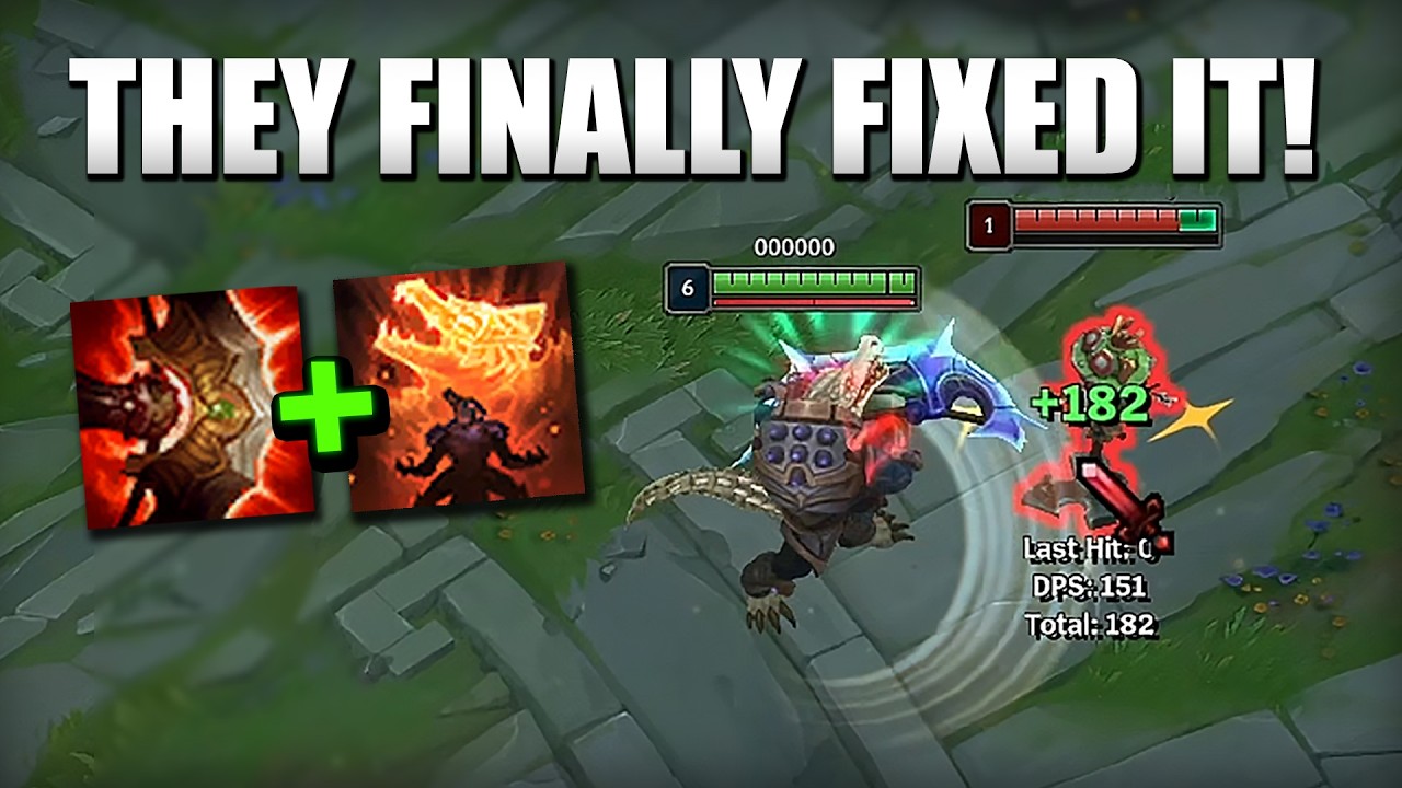 Riot НАКОНЕЦ-ТО исправили этот 10-летний баг Ренектона...