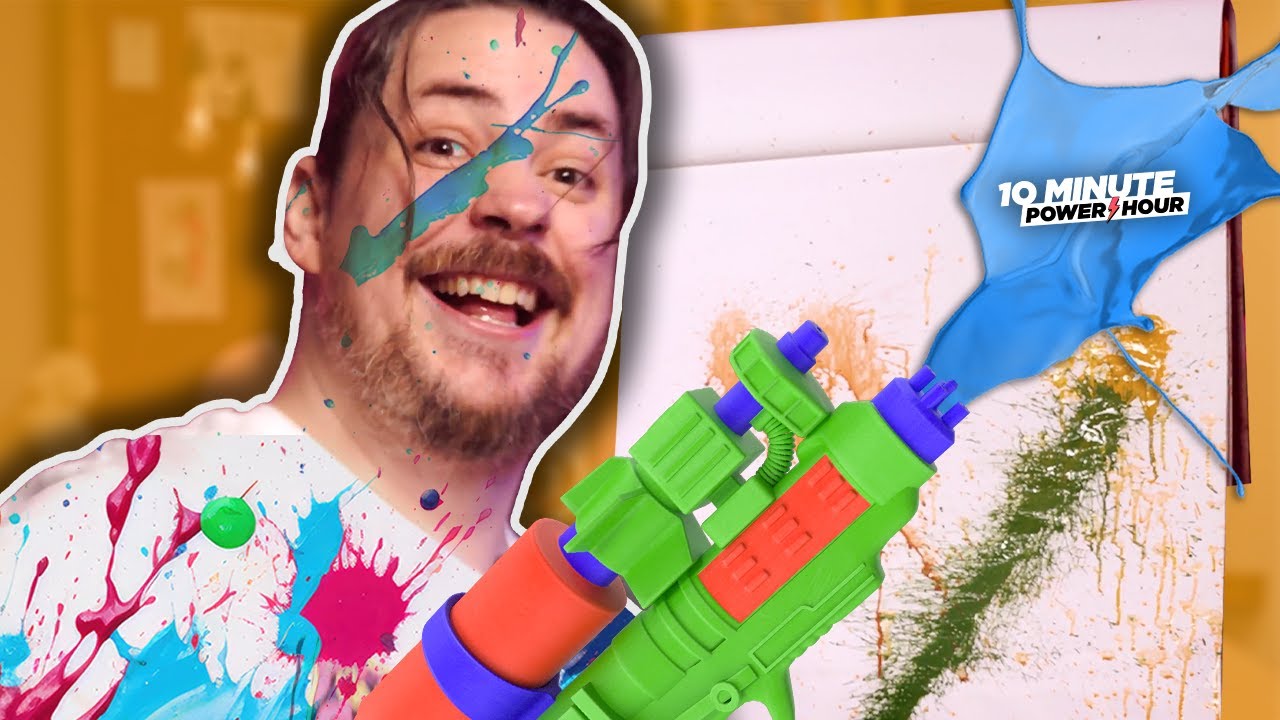 🎨 2 Artists, 5 Super Soakers 🔫