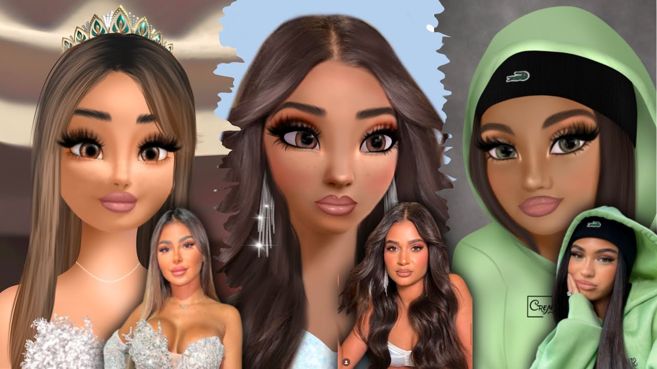 Glow-up Princess Disney as a Celebrities