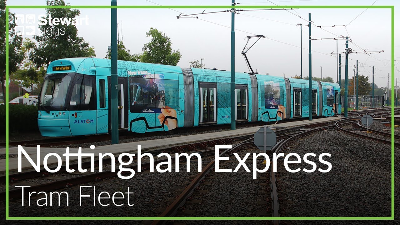 Nottingham Express Transit - Wrapping the Nottingham Tram Fleet: Case Study | Stewart Signs