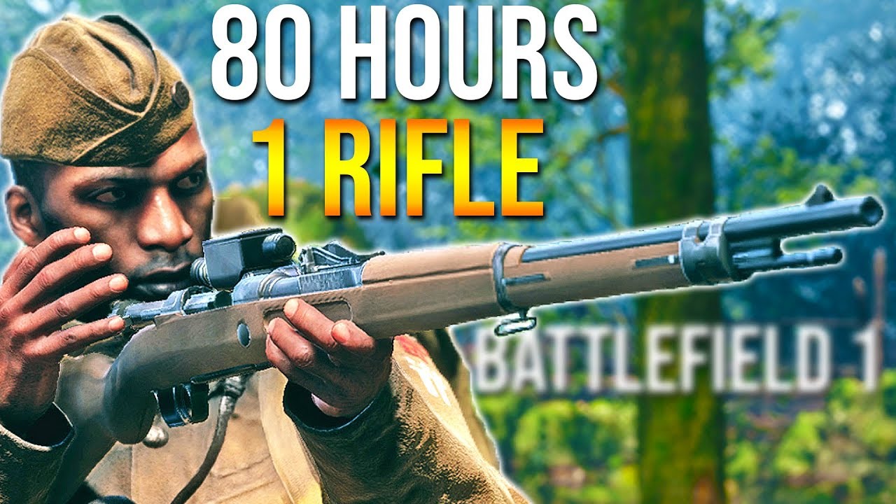 My Most Played Sniper (80 hrs playtime) BATTLEFIELD 1