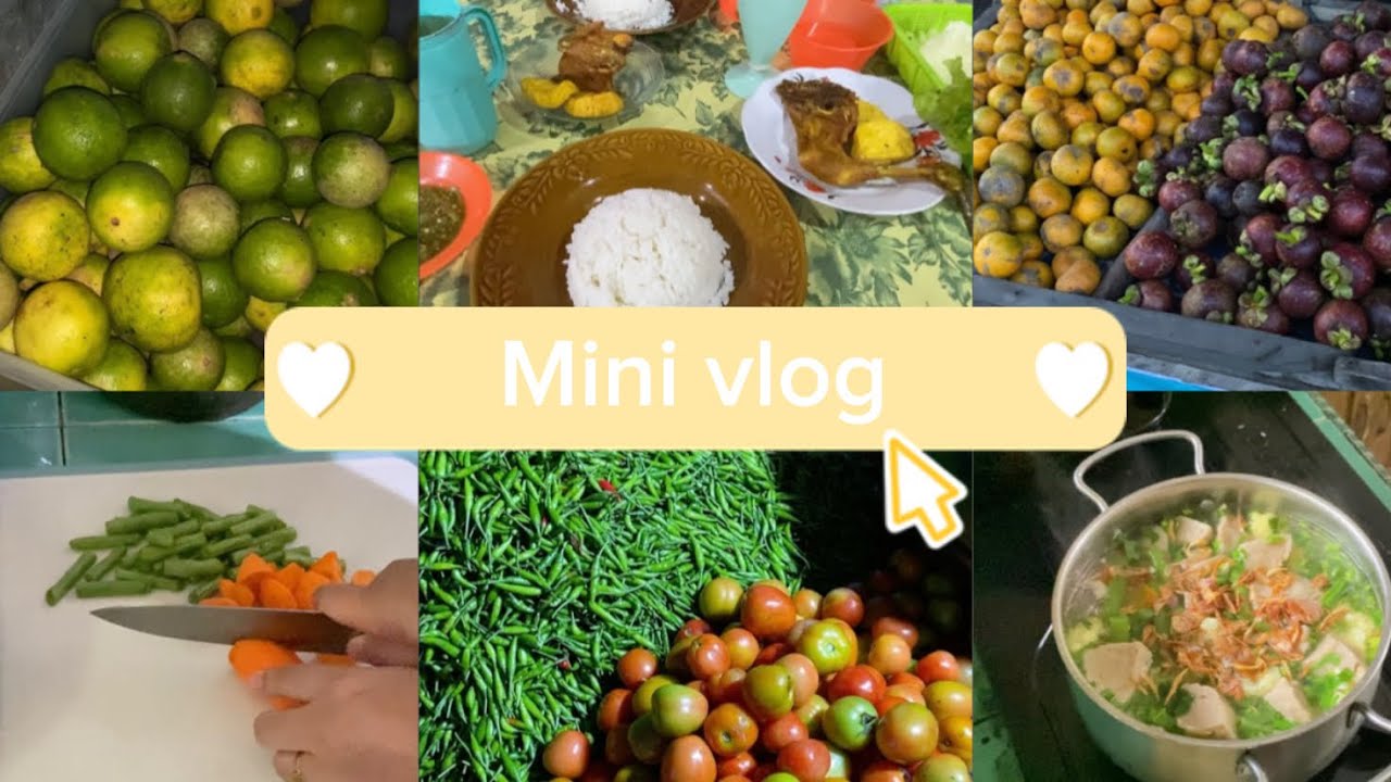 #minivlog #adayinmylife Belanja mingguan dipasar untuk stok isi kulkas 🥬🌶️🧄🧅🥕🥒