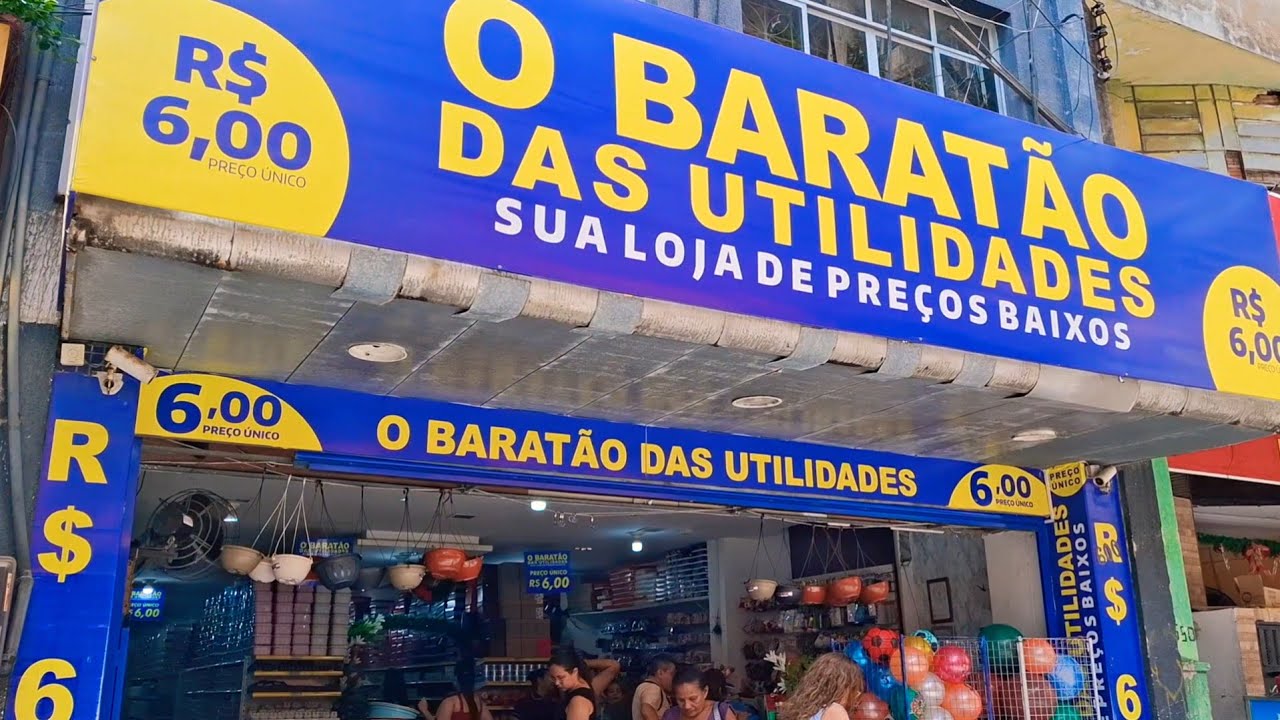 😃SOMENTE R$ 6,00😃ACHADINHOS NAS LOJAS DE PREÇO ÚNICO NO CENTRO DE FORTALEZA/BARATÃO DAS UTILIDADES 