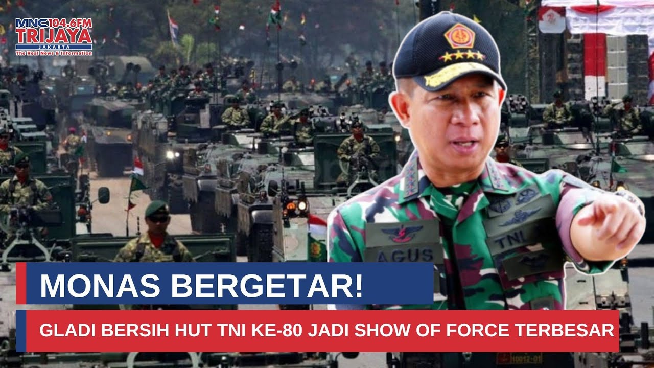 Monas Siap Guncang Jakarta! 133 Ribu Prajurit & 1.047 Alutsista Dipamerkan I Trijaya Update