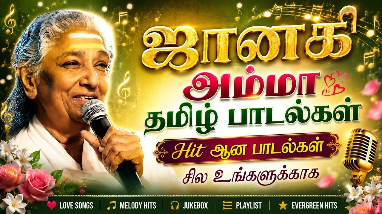 Janaki amma Tamil hit songs | Tamil old Hit songs jukebox collection #janaki #tamil #songs