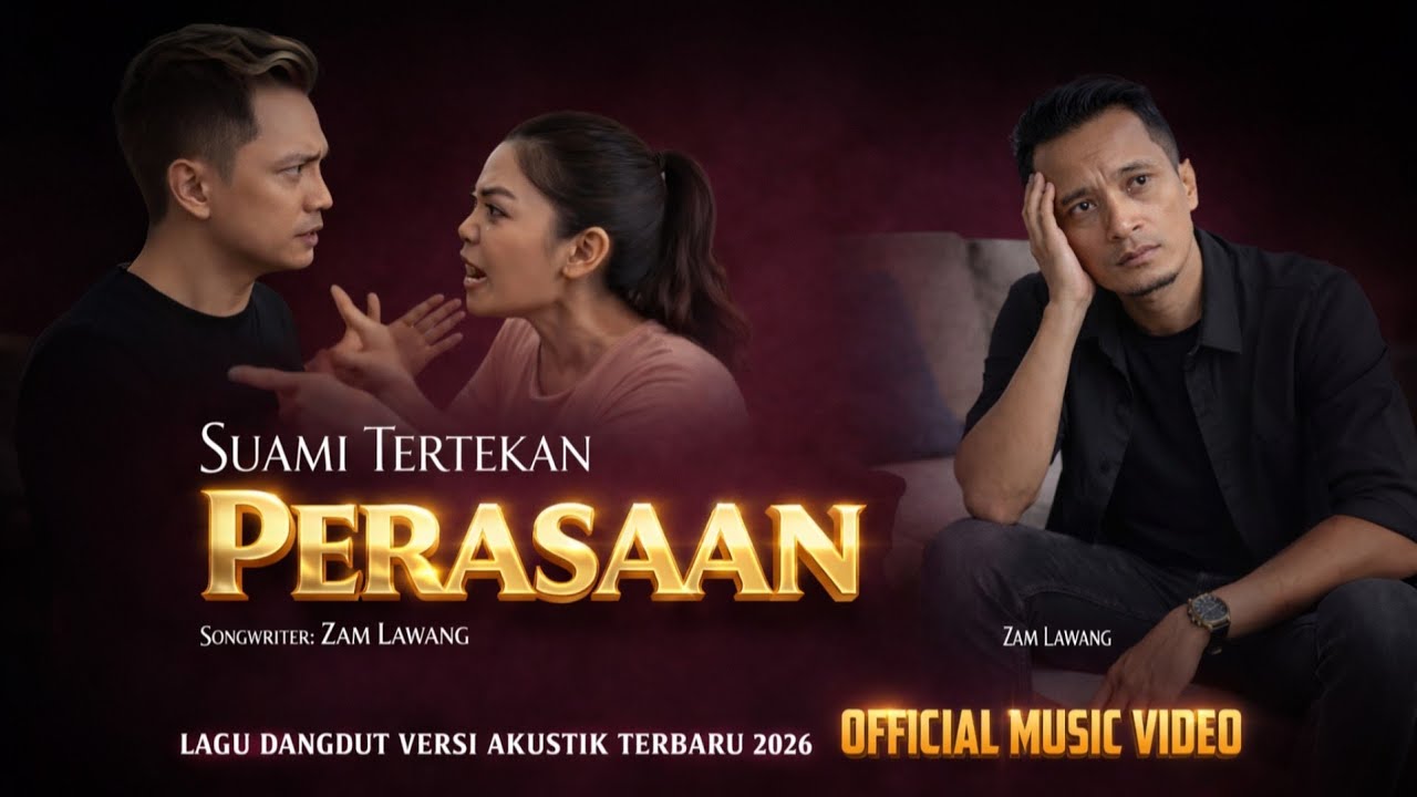 Dangdut Akustik Terbaru, Suami Tertekan Perasaan, Zam Lawang - (Official Music Video)