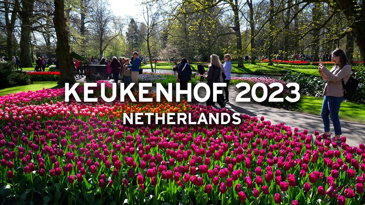 🇳🇱 Keukenhof in April 2023 - Netherlands   [4K]