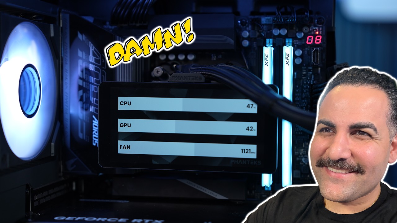 The Phanteks Glacier One 360 M25 LCD is Insane &ndash; Here's Why