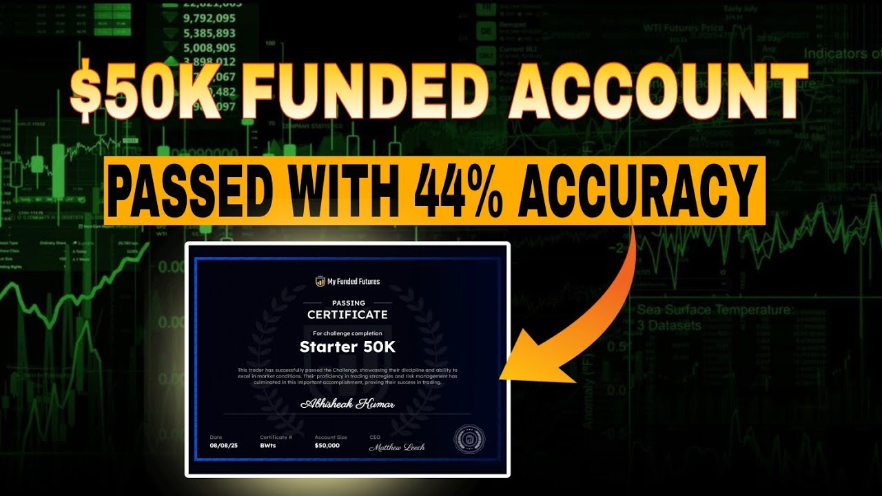 HOW I PASSED $50K PROP FIRM CHALLENGE + PAYOUT PROOF (MY FUNDED FUTURES)