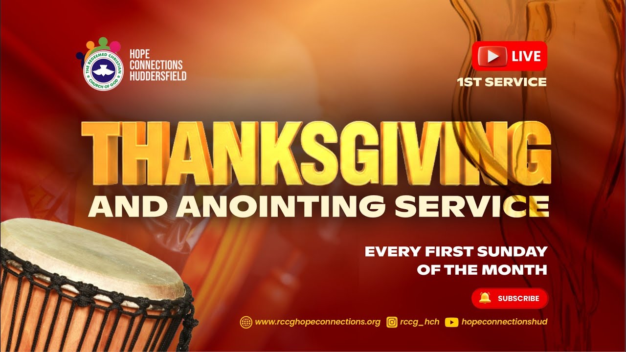 LIVE THANKSGIVING AND ANOINTING SERVICE || 01 FEBRUARY 2026 || 1ST SERVICE