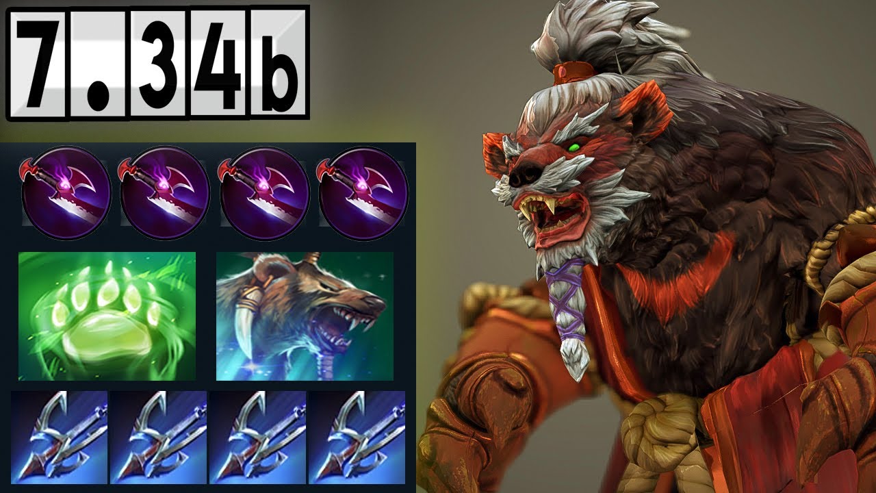 Lone Druid - 44k Hero Damage!  [Full Match Gameplay Dota 2] 7.34b
