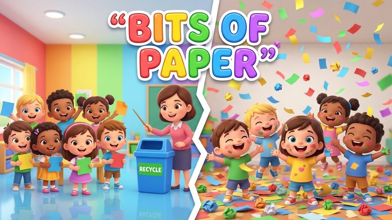 Clean Up Song 🧹✨ | Fun Cleaning Rhyme for Kids