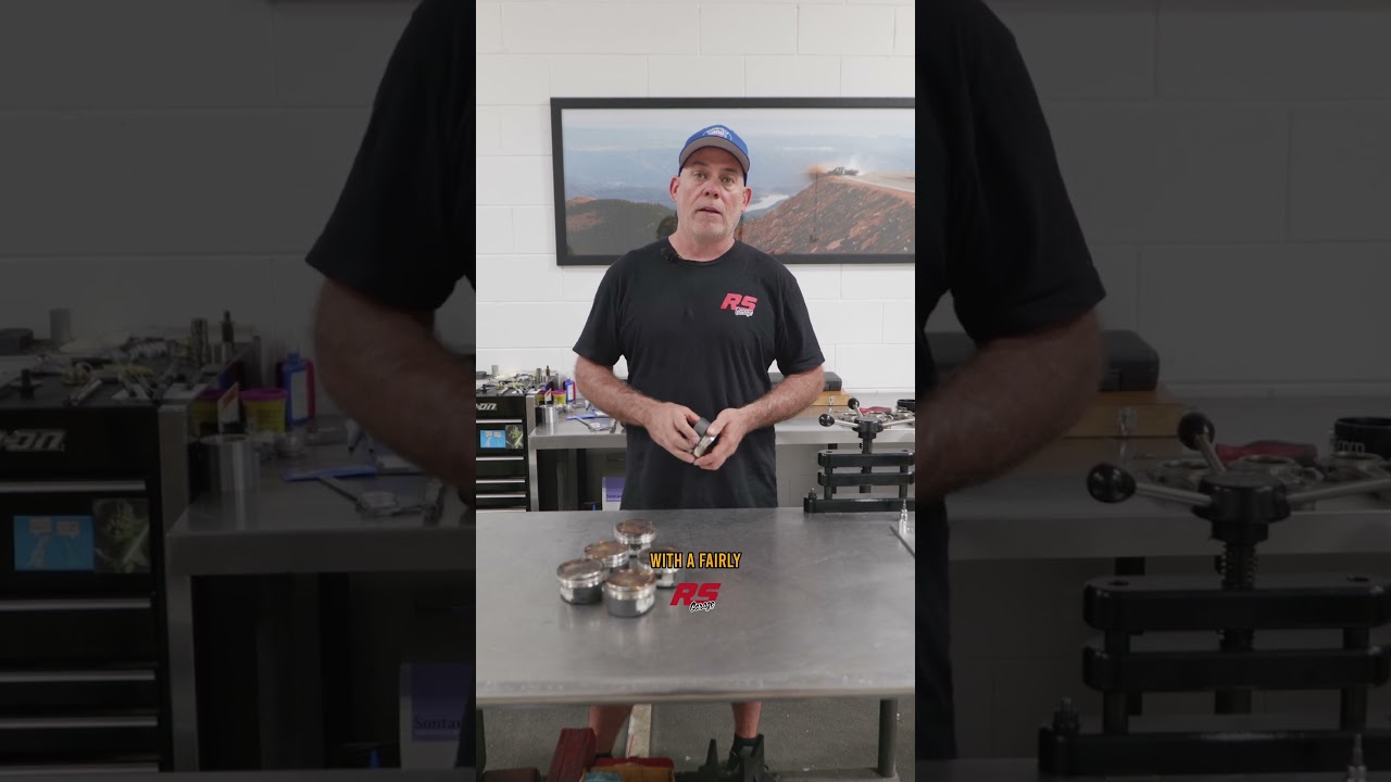 What do the markings on these pistons tell us about how the engine was living?