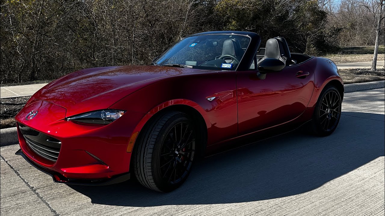 My 2023 Mazda MX-5 Miata Club Trim with the BBS Brembo Recaro package.
