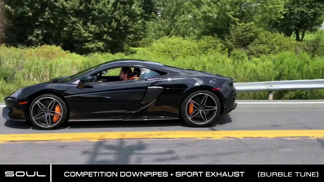 SOUL | McLaren 570S Competition Downpipes + Sport Exhaust