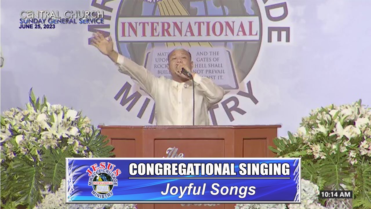 JMCIM | Congregational Singing | Joyful Songs | June 25, 2023