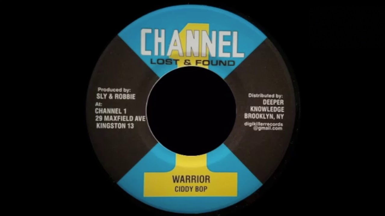 CIDDY BOP - Warrior / Dub (1983) Channel One