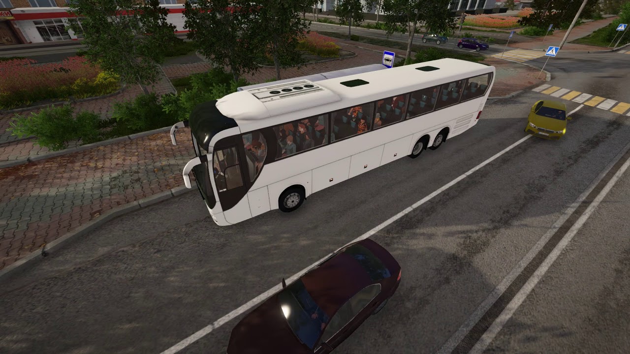 Bus Driver Simulator 2019. MAN Lions Coach R08. Максимально много комфорта за те же деньги!