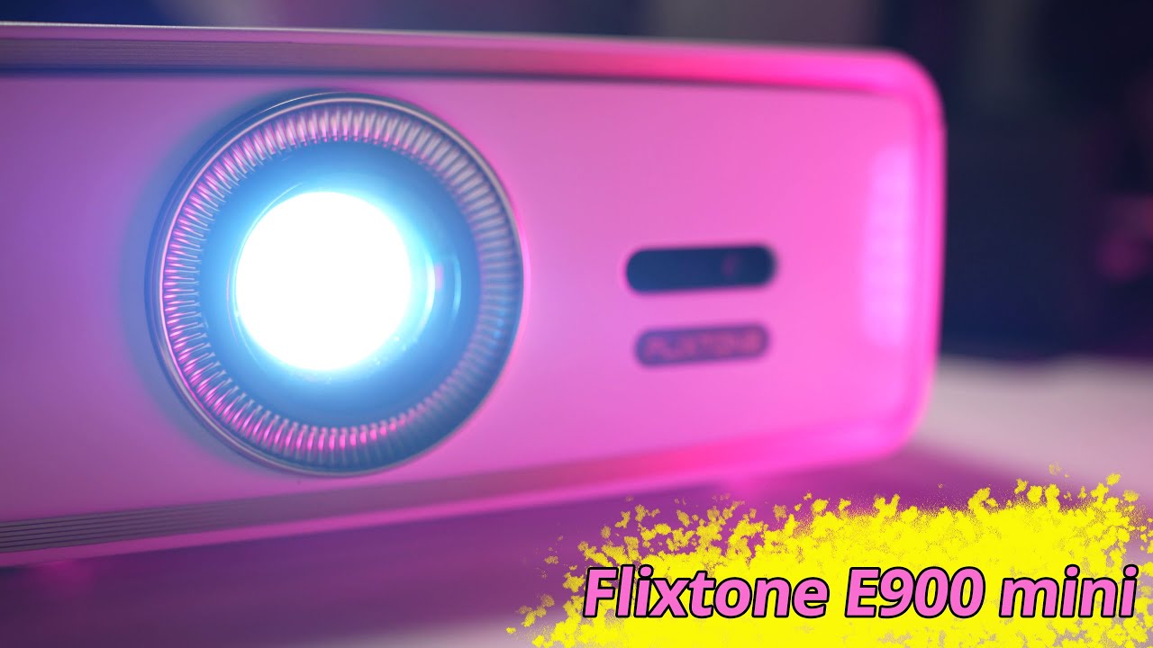 Смарт-проектор Flixtone E900 mini | Маленький да удаленький