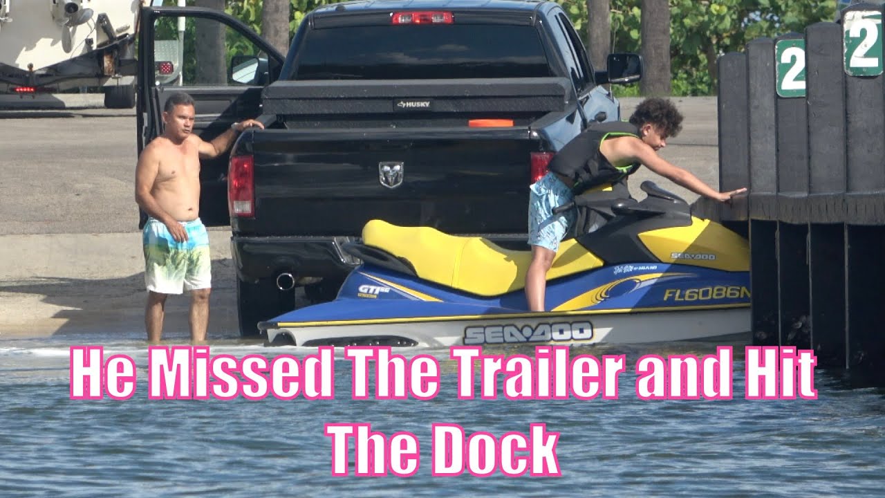 Look Out You Are Going to Hit The Dock!! | Miami Boat Ramps | 79th Street Boat Ramp