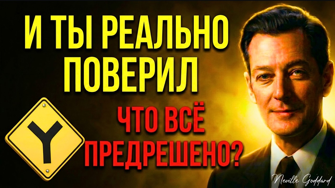 Почему «всё предрешено» — самая удобная ложь (и как сменить сценарий жизни)
