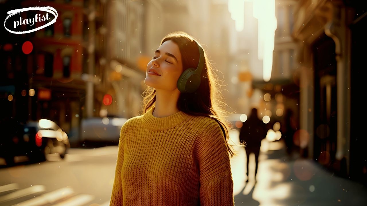 [3 часа] 🎧 Залитый солнцем город, непринужденный повседневный грув BGM