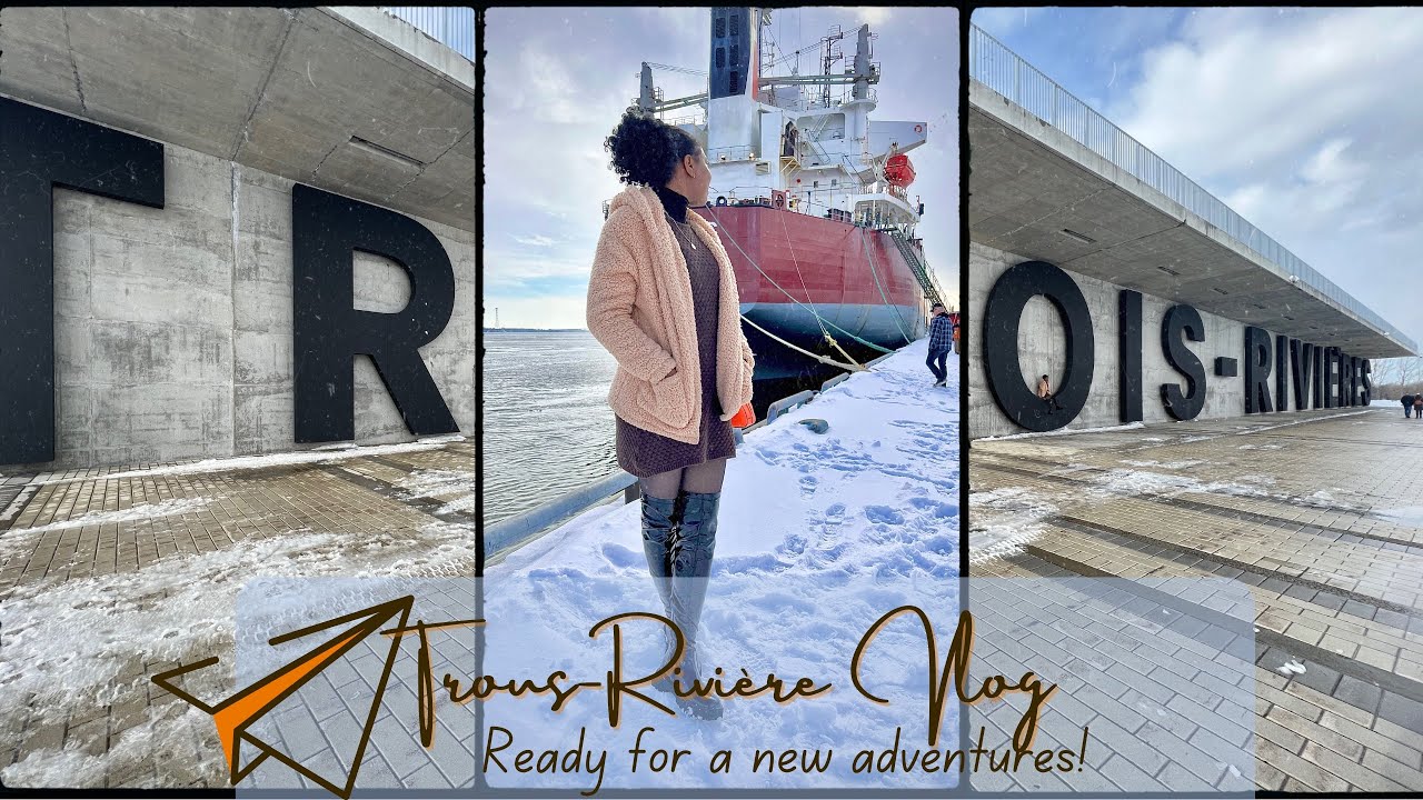 🇨🇦Vlog Trois-Rivière: Université du Quebec à Trois rivière, centre-ville-port de TR, #vlog ....