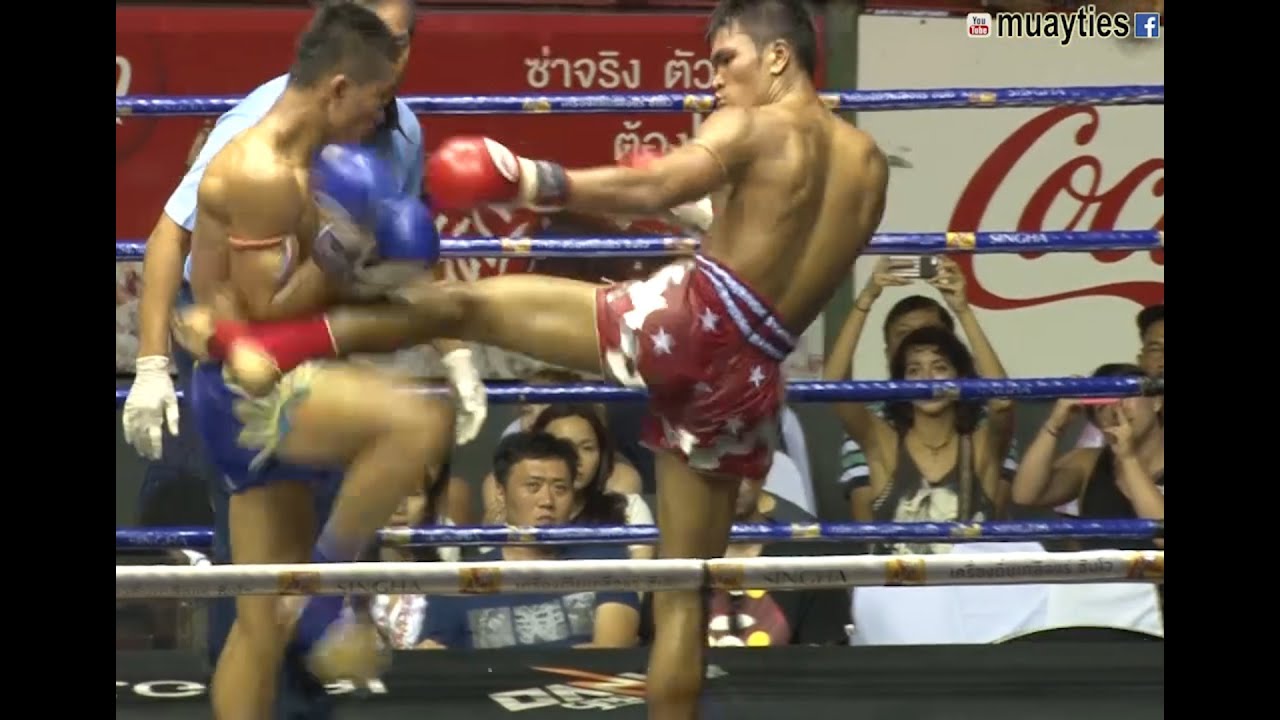 Muay Thai Fight - Phonaik vs Panpayak, Rajadamnern Stadium Bangkok - 10th June 2015