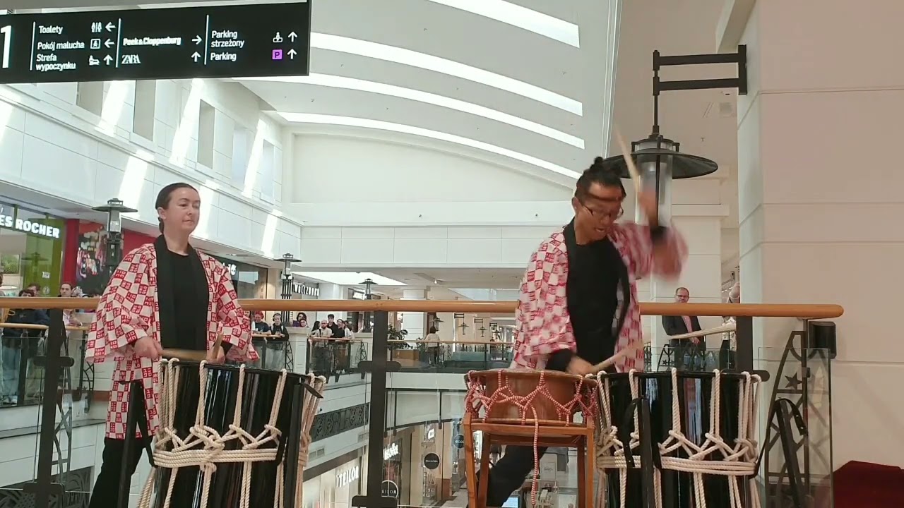 Amaterasu Taiko na otwarciu UNIQLO Arkadia 26.09.2024