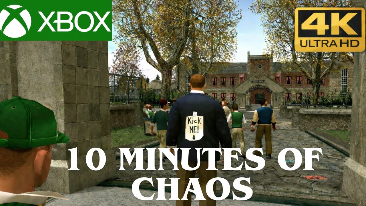 Straight 10 Minutes Of Chaos In Bully Anniversary Edition 🎮