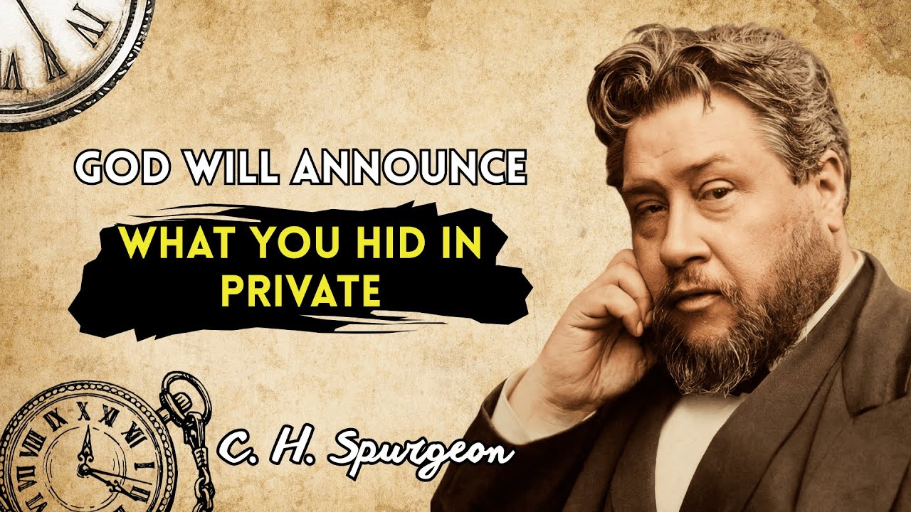 THE SECRET SIN GOD WILL ANNOUNCE — YOUR HIDDEN LIFE HAS AN AUDIENCE