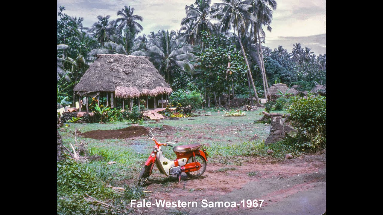 1968-73 4K Nostalgic Slideshow in Samoa- 1 of 2