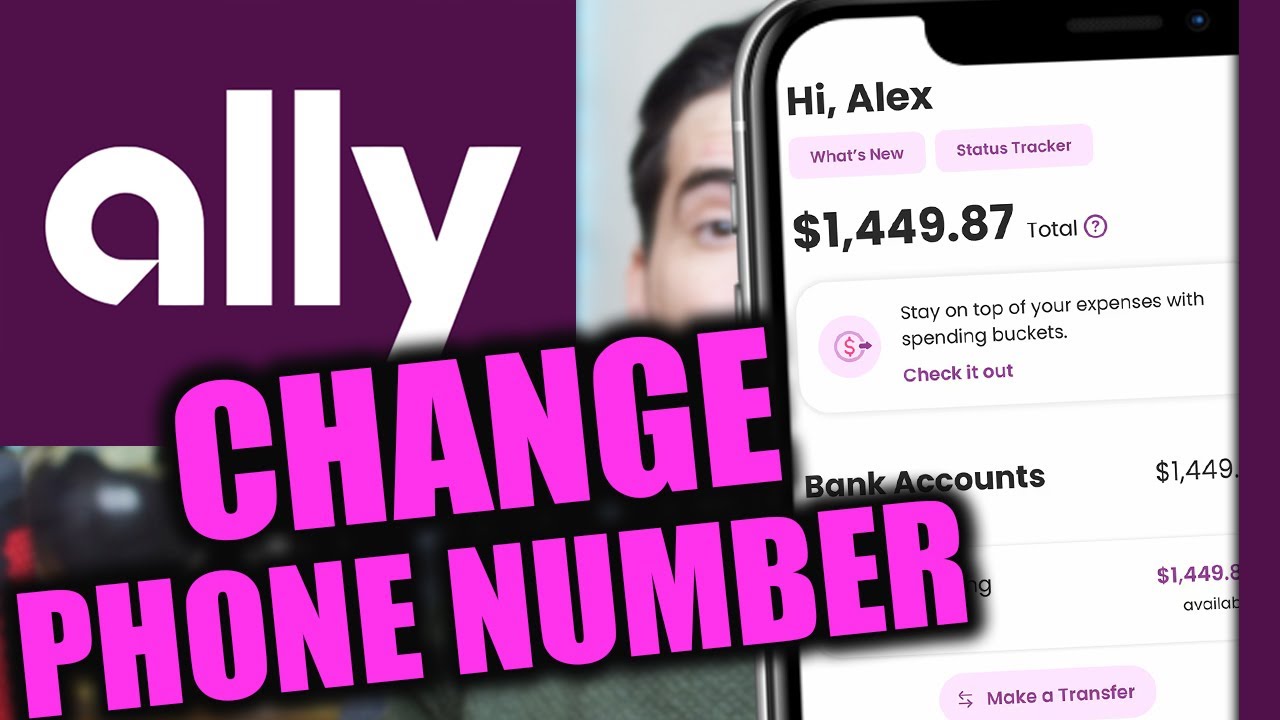 How to Change Phone Number on Ally Bank (App)