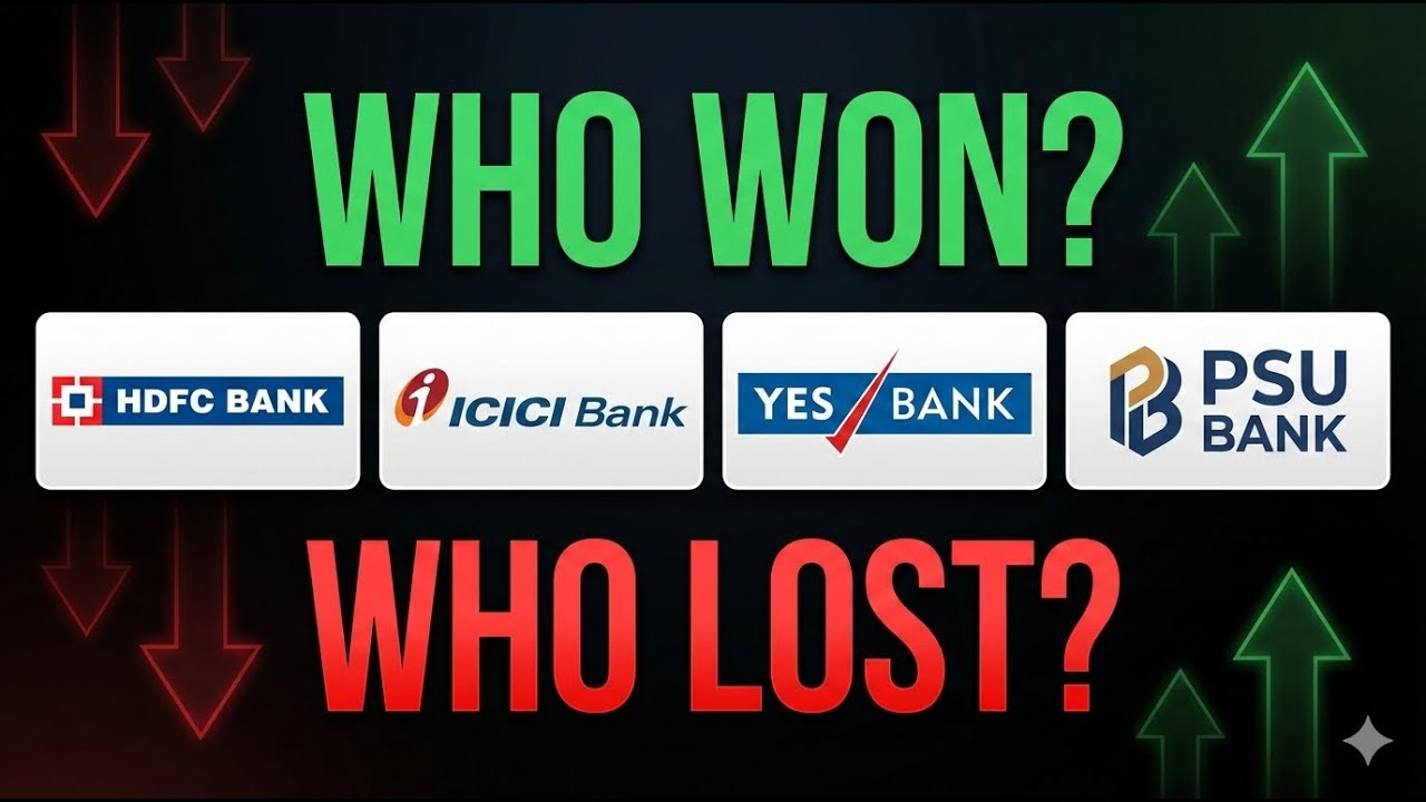 Q3 FY26 Bank Results 🔥 Who Beat & Who Missed? | HDFC, ICICI, Yes Bank, PSU Banks