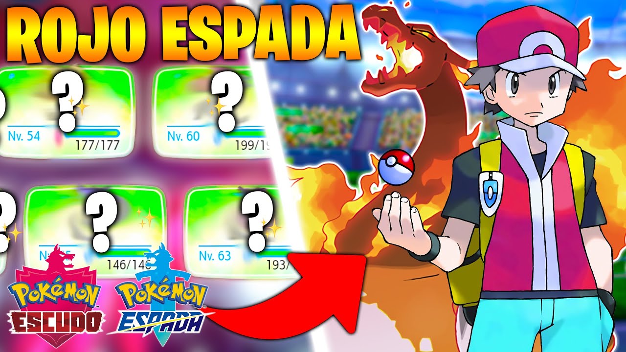 EQUIPO de ROJO en POKÉMON ESPADA 🔥 (RED SWORD) Combate ONLINE