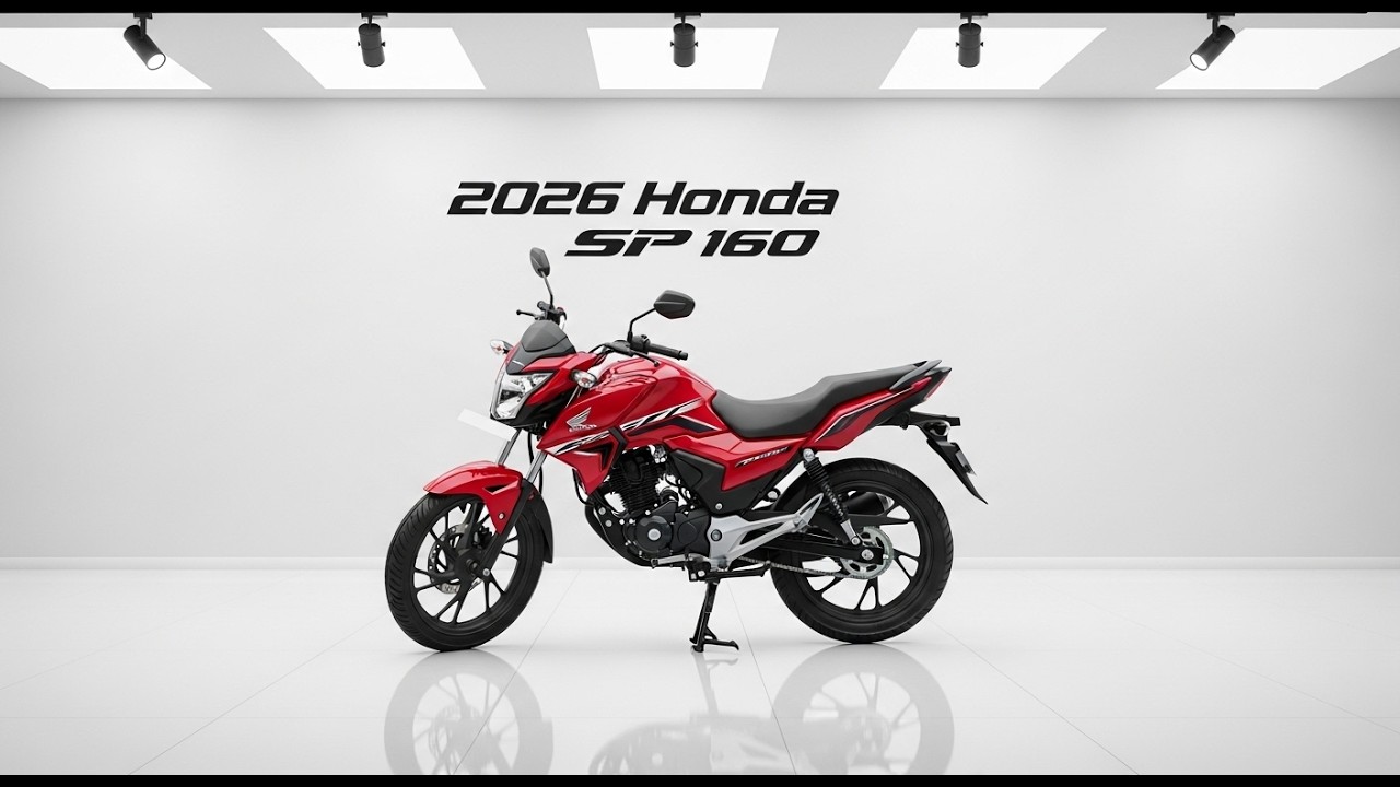 Наконец-то представлена ​​Honda SP160 2026 года &ndash; лучший 160-кубовый мотоцикл, когда-либо созданн...