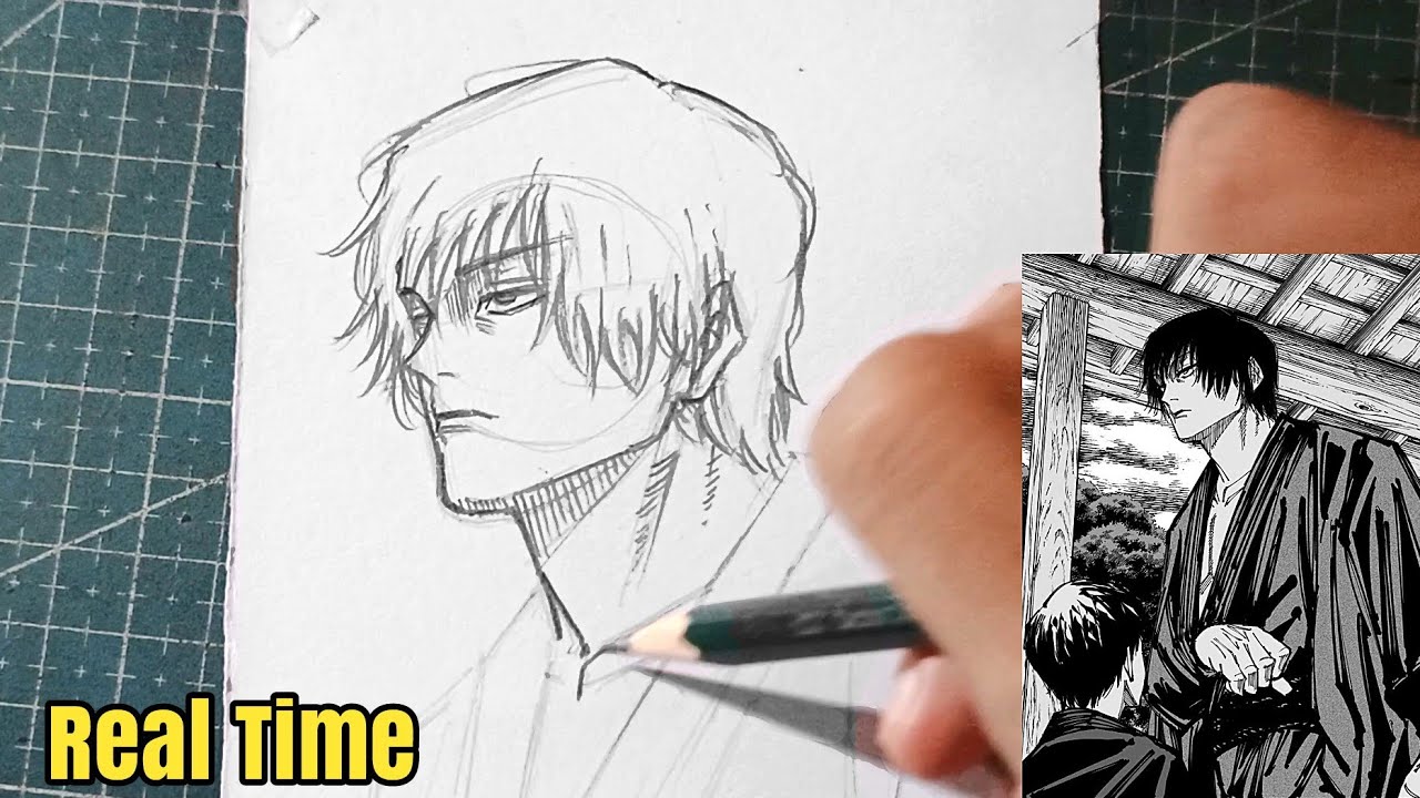 How To Draw TOJI ZENIN in JJK S3 | Step By Step Tutorial 