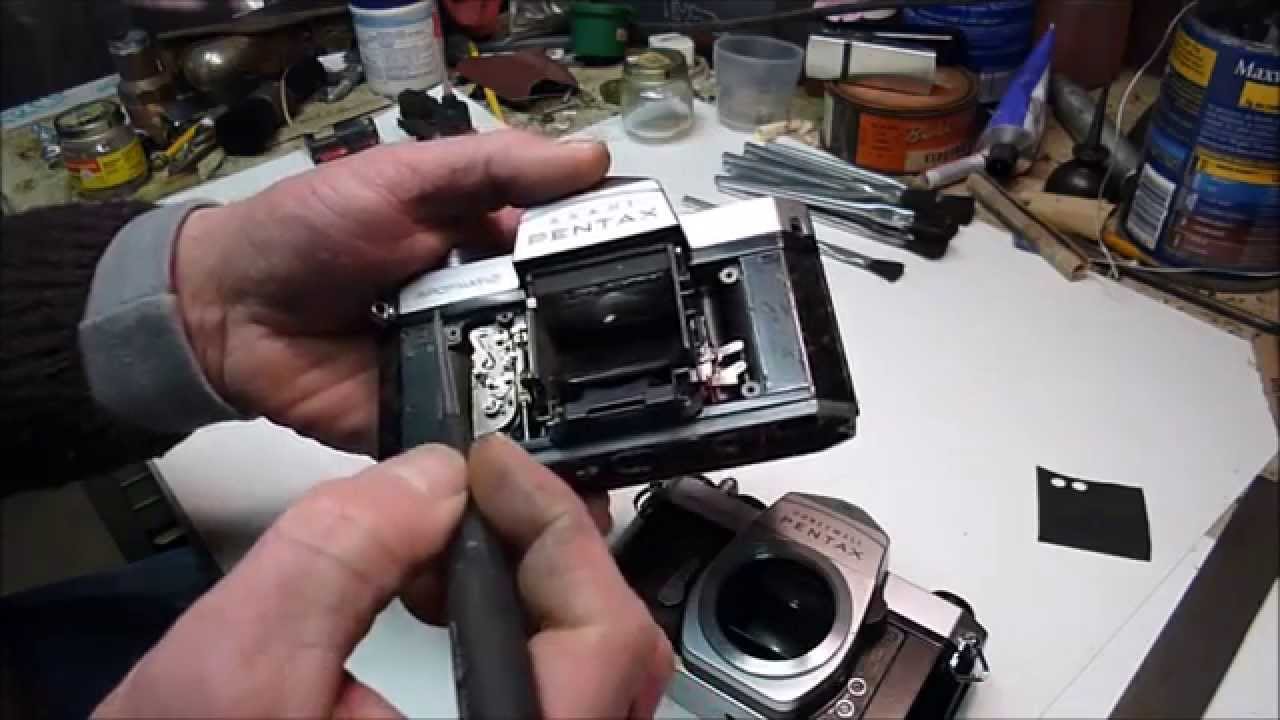 pentax spotmatic more shutter trouble
